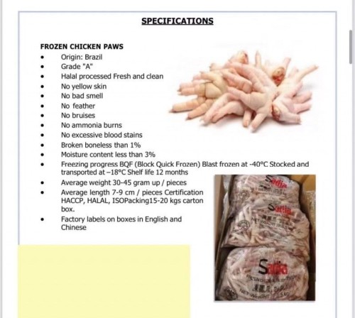 Frozen Chicken Exporter & Wholesale